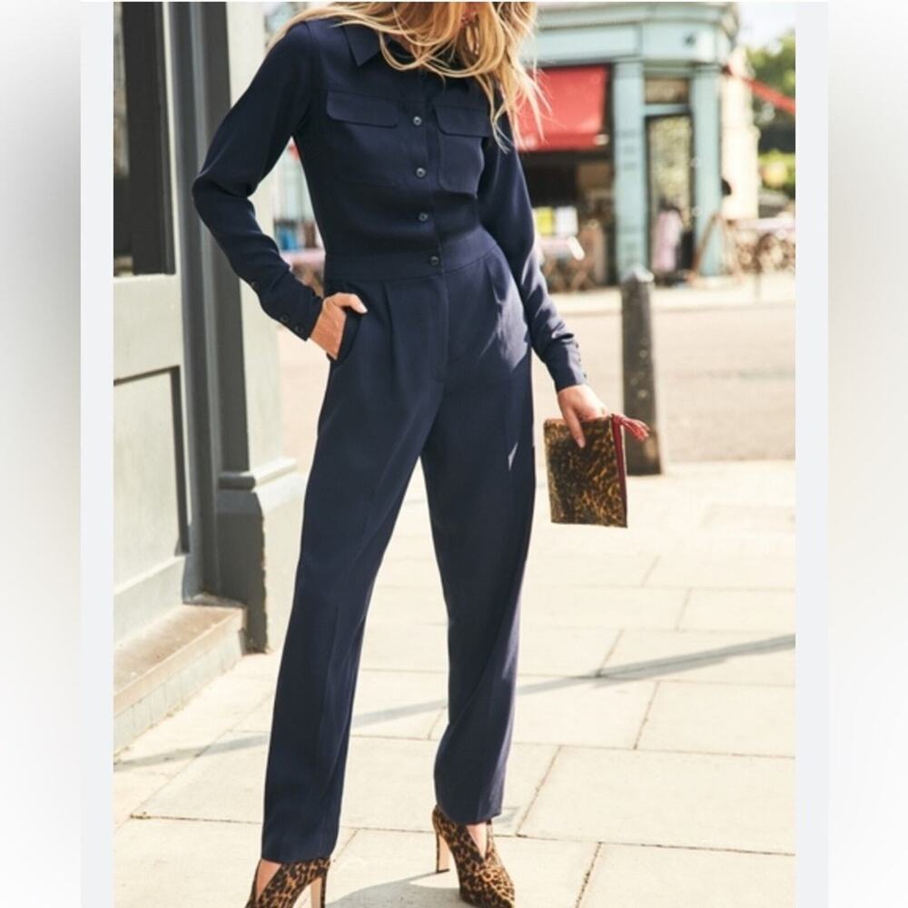 Boden Zada Navy Jumpsuit